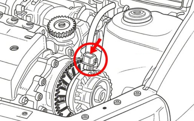 Crankshaft position sensor location​