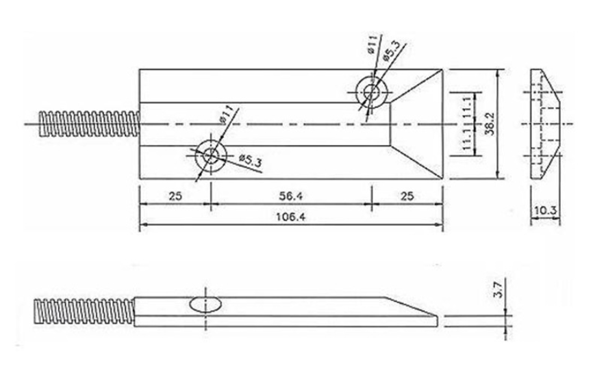 magnetic door switch wiring diagram