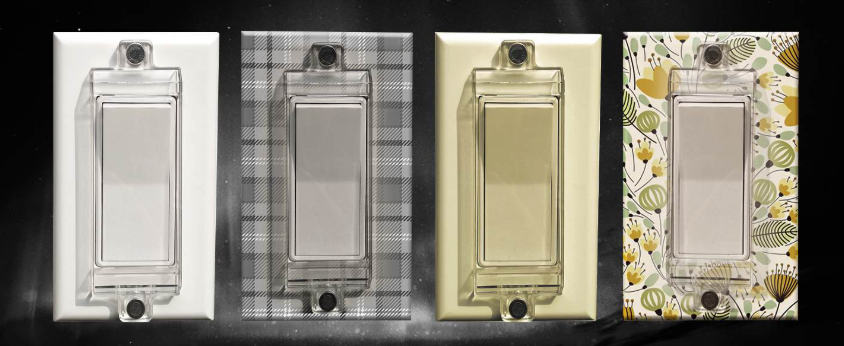 magnetic light switch cover plate