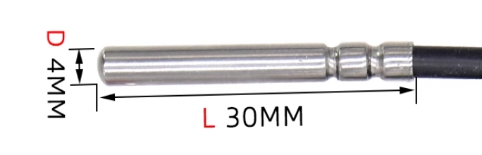 2-wire PT100 temperature sensor