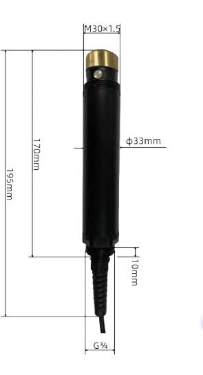 Dissolved oxygen sensors membrane type