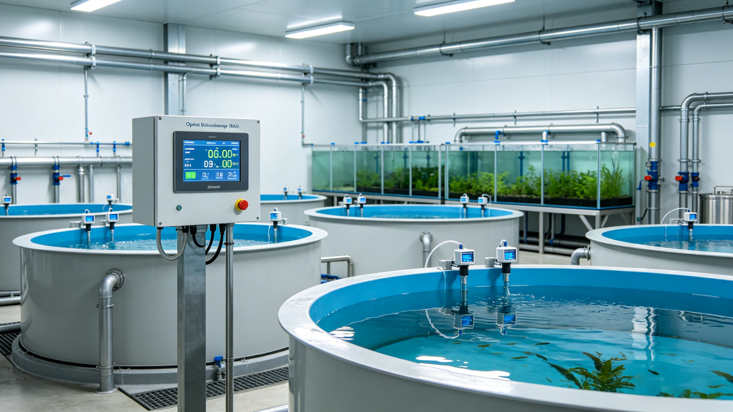 Dissolved oxygen monitoring for RAS and intensive fisheries system overview